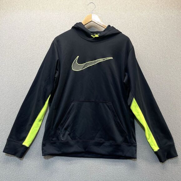 Nike Therma Fit Hoodie Hooded Sweatshirt Pullover Men's Medium - Picture 8 of 8